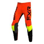 Pantalon cross FXR CLUTCH PRO BLACK/NUKE RED/HIVIS ENFANT