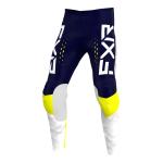 Pantalon cross FXR CLUTCH PRO MIDNIGHT/WHITE/YELLOW ENFANT
