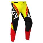 Pantalon cross FXR HELIUM YELLOW/BLACK/RED 2021