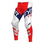 Pantalon cross FXR PODIUM GLADIATOR WHITE/RED/NAVY 2022
