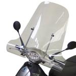 Pare brise Bullster Haute protection Fume noir +62cm