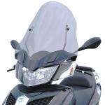 Pare brise Bullster Haute protection Noir opaque +66cm