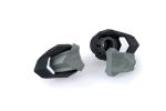 Pare-carter Puig Jeu Corps Nylon Gomme R19 50mm Vis M10 Noire