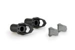 Pare-carter Puig Jeu Corps Nylon Gomme R19 85mm Vis M10 Noire
