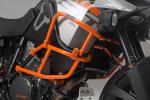 Pare-carter SW-MOTECH Crash bar sup&eacute;rieur pour crash bar d?origine KTM - Orange