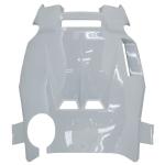 Passage de roue P2R CARENAGE-PASSAGE DE ROUE SCOOT ADAPTABLE MBK 50 NITRO 1997+2012-YAMAHA 50 AEROX 1997+2012 BLANC BRILLANT (RACING DESIGN) -P2R-