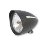 Phare avant Highsider CLASSIC 1 AVEC VISIERE NOIR/ALU