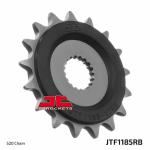 Pignon de sortie de boite JT. 17 dents acier anti-bruit pas 520 type 1185