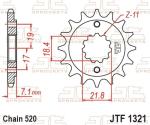 Pignon de sortie de boite JT. acier anti - bruit 1321 - 520 14 dents