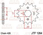 Pignon de sortie de boite JT. acier standard 1264 - 428 14 dents