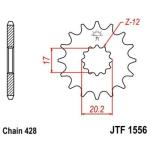 Pignon de sortie de boite JT. acier standard 1556 - 428 12 dents