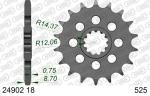 Pignon de sortie de boite SuperProx PSB CST - 1530 18.2 50 - 29056 18S 24902 - 18 - 18 dents