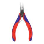 Pince &agrave; bec Knipex PLAT PRO 115mm CHROME POIGNEE ERGONOMIQUE IDEAL LES TRAVAUX PRECISION 35 12 115 MADE IN GERMANY
