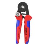Pince &agrave; sertir Knipex PRO AUTO - AJUSTABLE EMBOUT CABLE 180mm POIGNEE ERGONOMIQUE 97 53 14 MADE IN GERMANY