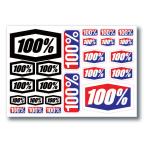 Planche de stickers 100% 24 autocollants
