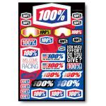 Planche de stickers 100% 28 autocollants