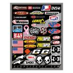 Planche de stickers D'cor Helmet Logos