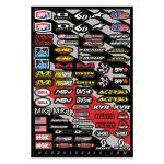 Planche de stickers D'cor MX Logos Cor2