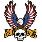 Planche de stickers Lethal Threat MINI BORN FREE EAGLE 60x80mm