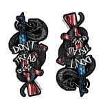 Planche de stickers Lethal Threat MINI DON'T TRAD ON ME 60x80mm