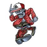 Planche de stickers Lethal Threat MINI EL MECANICO 60x80mm