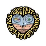 Planche de stickers Lethal Threat MINI LIVE FAST,SMOKE GRASS 60x80mm