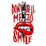 Planche de stickers Lethal Threat MINI NO SMILES 60x80mm