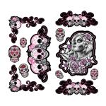 Planche de stickers Lethal Threat SUGAR SKULL SERIES 300x150mm x2