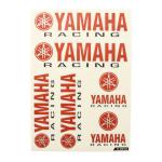 Planche de stickers P2R RACING YAM 1 6 - 330mmx220mm