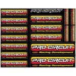Planche de stickers Pro Circuit LOGO