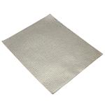 Plaque adh&eacute;sive pare-chaleur P2R PROTECTION ISOLANTE EN TISSU VERRE ALUMINIUM 250x200mm