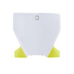 Plaque avant Acerbis BLANC/JAUNE