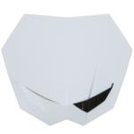 Plaque avant Replay NUMERO - TETE FOURCHE 50 A BOITE UNIVERSEL RIVALE BLANC SANS ECLAIRAGE FIXATIONS