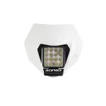 Plaque phare Acerbis BLANCHE