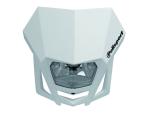 Plaque phare Polisport LMX blanc