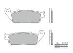 Plaquettes de frein Brembo 07074CC Carbone C&eacute;ramique