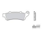 Plaquettes de frein Brembo 07HO4206 Organique