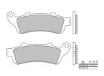 Plaquettes de frein Brembo 07HO44SA M&eacute;tal fritt&eacute;