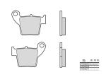 Plaquettes de frein Brembo 07HO48SX M&eacute;tal Fritt&eacute; Racing