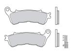 Plaquettes de frein Brembo 07HO57SA M&eacute;tal fritt&eacute;