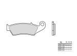 Plaquettes de frein Brembo 07KA17LA M&eacute;tal fritt&eacute; route