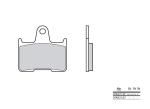 Plaquettes de frein Brembo 07KA21SP M&eacute;tal Fritt&eacute;