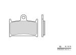 Plaquettes de frein Brembo 07SU22SA M&eacute;tal Fritt&eacute;