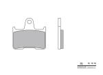 Plaquettes de frein Brembo 07SU25SP M&eacute;tal Fritt&eacute;