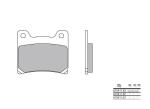 Plaquettes de frein Brembo 07YA11SP M&eacute;tal fritt&eacute;