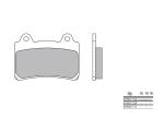 Plaquettes de frein Brembo 07YA17SP M&eacute;tal Fritt&eacute;