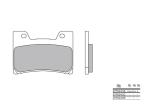 Plaquettes de frein Brembo 07YA24SA M&eacute;tal Fritt&eacute;