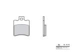 Plaquettes de frein Brembo origine 07BB1834 Organique