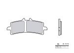 Plaquettes de frein Brembo origine 07BB3793 M&eacute;tal fritt&eacute;