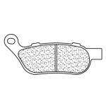 Plaquettes de freins CL Brakes Route m&eacute;tal fritt&eacute; - 1213RX3